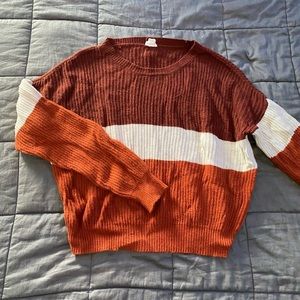 🌻2/$25 GARAGE ⋆ Colour-block Knit Sweater
